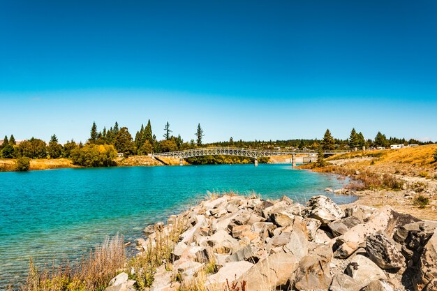 Photo lake tekapo new zealand