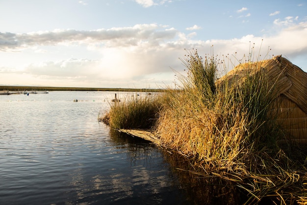 Lake Titicaca is the largest lake in South America and the highest navigable lake in the world