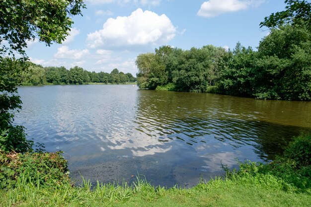 Photo lake in westphalia