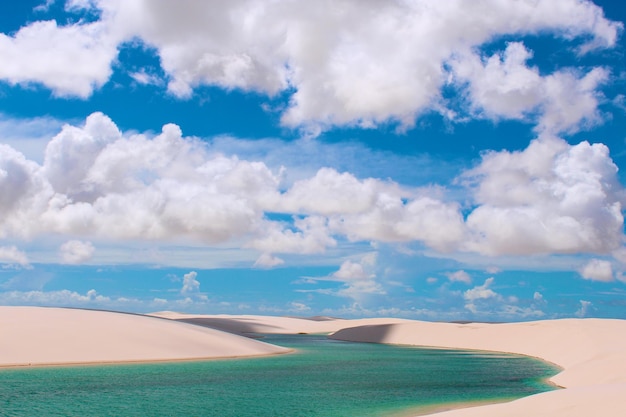 Photo lakes and dunes