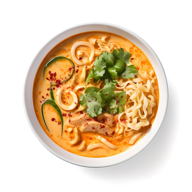 Laksa noodle soup