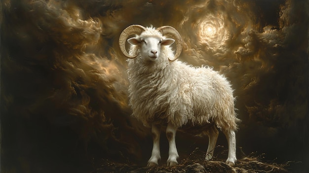 Photo the lamb of god seated throne wallpaper