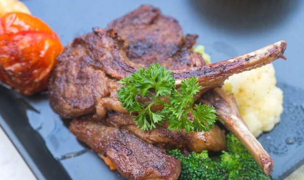 Lamb steak