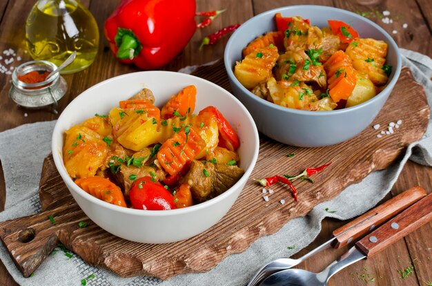 Lamb Stew with vegetables