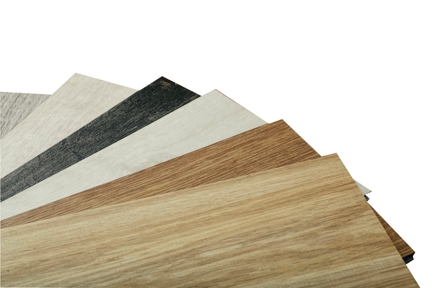 Laminate samples for parquet isolated