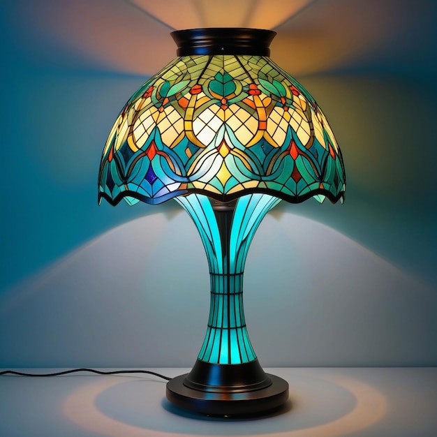 Lamp met fantasy futuristisch ontwerp