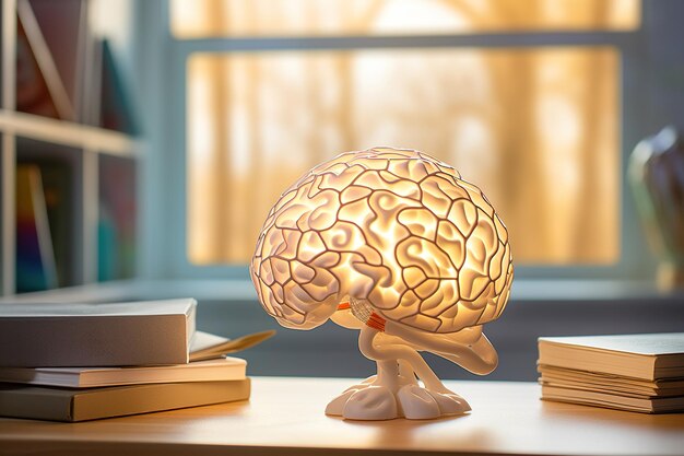 写真 人間の脳のランプ