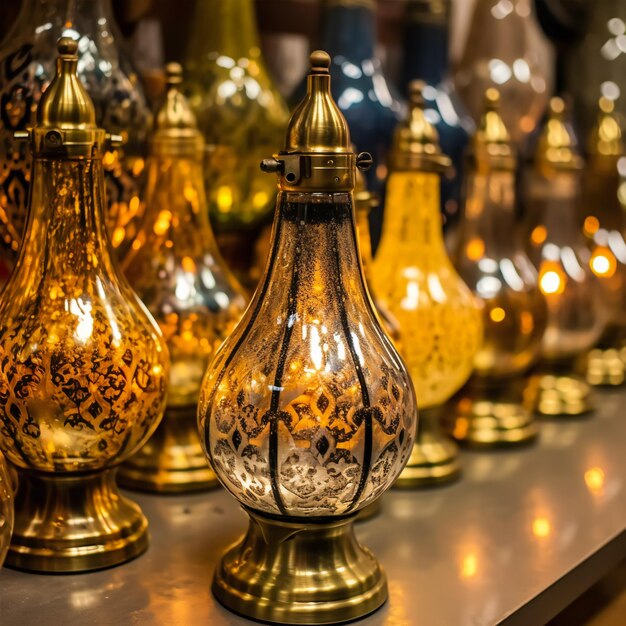 Lampen van oude Arabische stijl