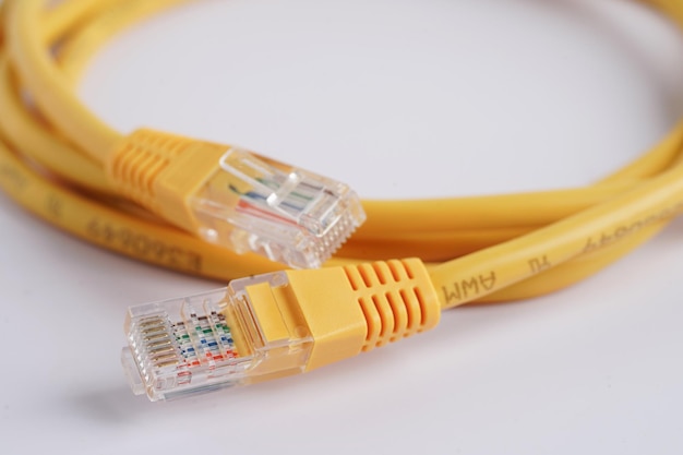 Lan cable internet connection network rj45 connector ethernet cable