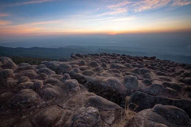 Lan Hin Poom, Phu Hin Rong Kla National Park in Phitsanulok, Thailand