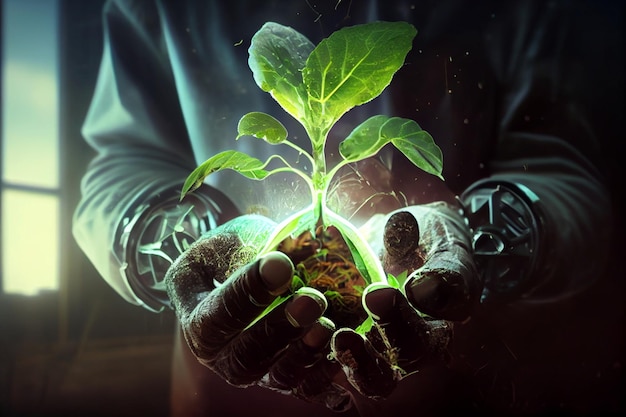 Landbouwtechnologieën voor het kweken van planten
