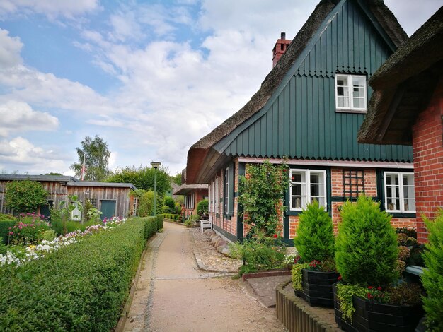 Foto landelijke architectuur in hamburg