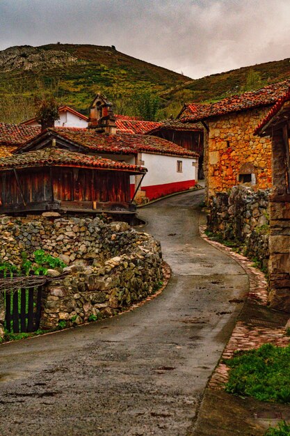 Landelijke landschappen in het binnenland van Asturië