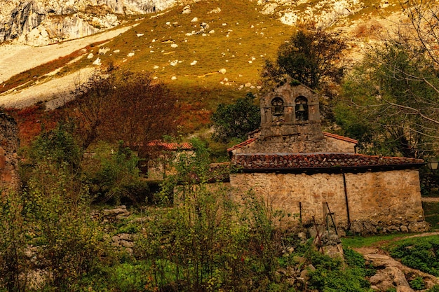 Landelijke landschappen in het binnenland van Asturië