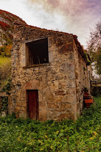 Landelijke landschappen in het binnenland van Asturië