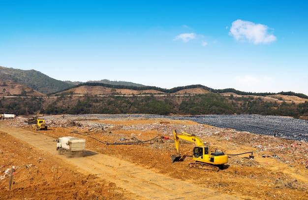 Landfill panorama