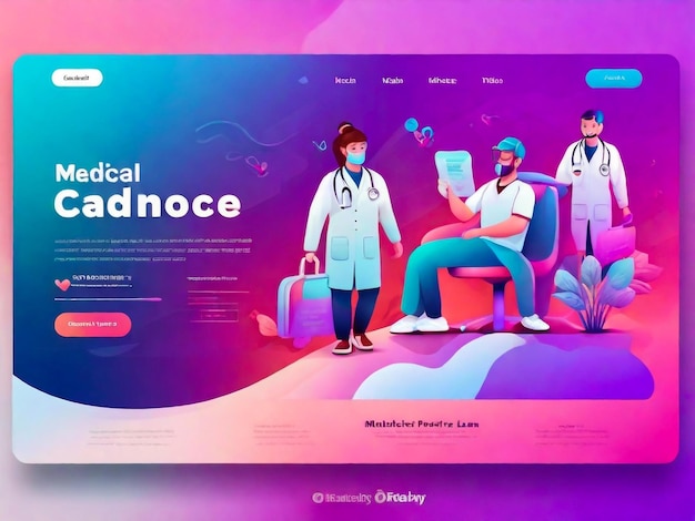 Photo landing page web banner design layout human finger touches phone screen vector 3d isometric illustration mobile interface development and digital interactive technology concept