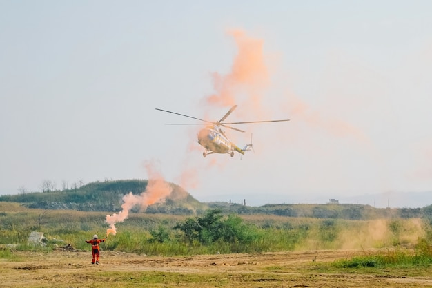 Landingssignalen voor helikopters