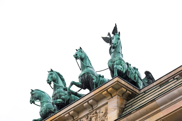 Landmark of Berlin, Germany, Brandenburg's Triumphal Arch