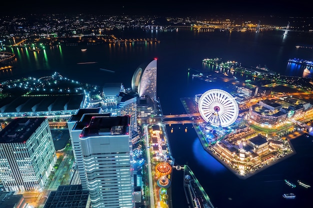 Landmark tower minato mirai, yokohama in giappone