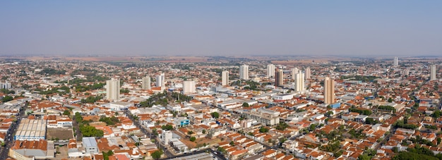 landscape aerial view of city