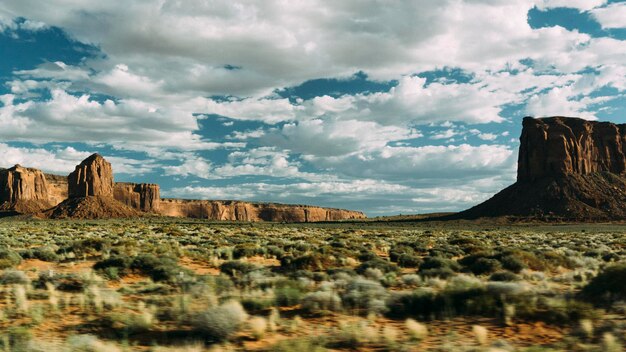 Landscape against sky