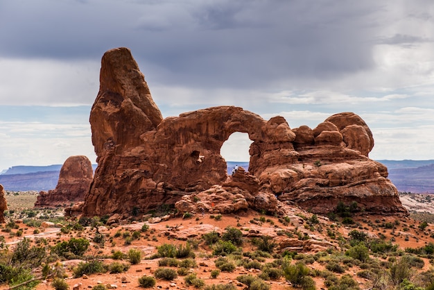 Landscape of Arches National Park