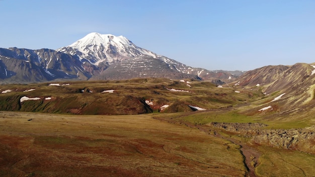 イチンスキー火山地域の風景