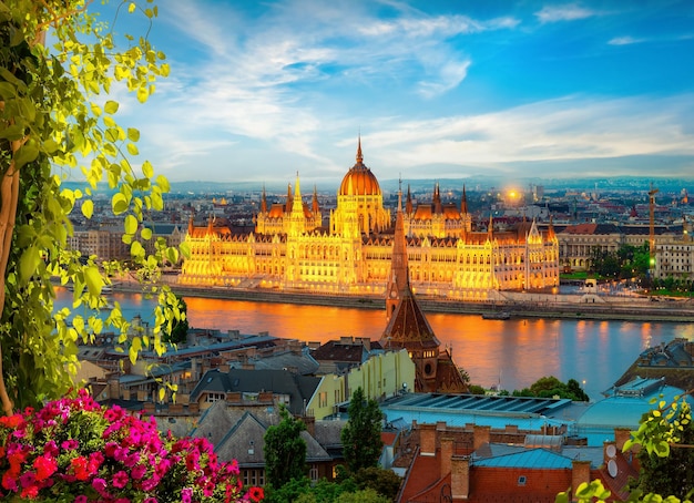 Photo landscape of budapest