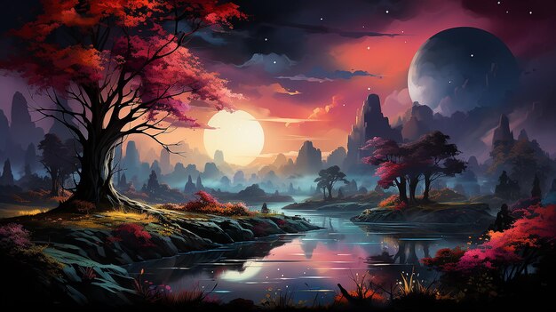 Anime Background Images - Free Download on Freepik