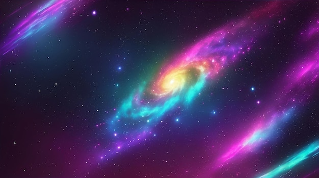 Landscape galaxy wallpaper background