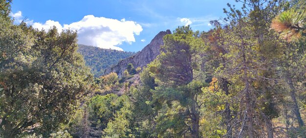 Landscape of the high peaks of the Sierra de Baza - Granada - Spain.