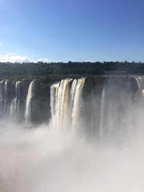 Landscape of the Iguazu Falls