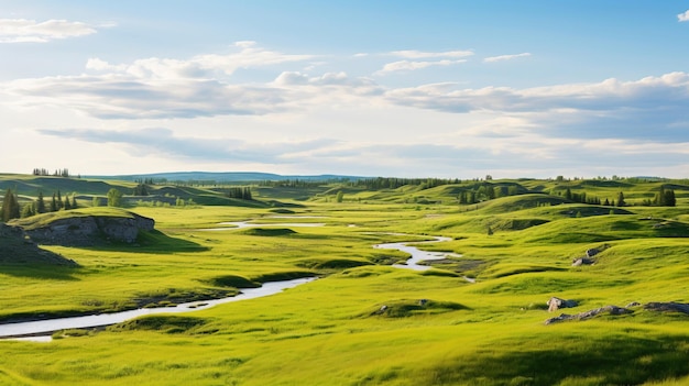 the landscape is a landscape of rolling hills and rolling hills