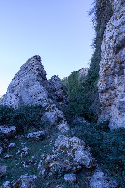 Landscape of Kesra Siliana Tunisia