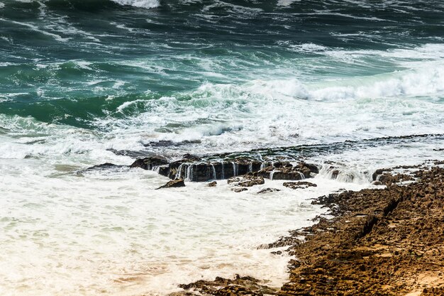 Landscape of Morocco Coastline of Atlantic ocean