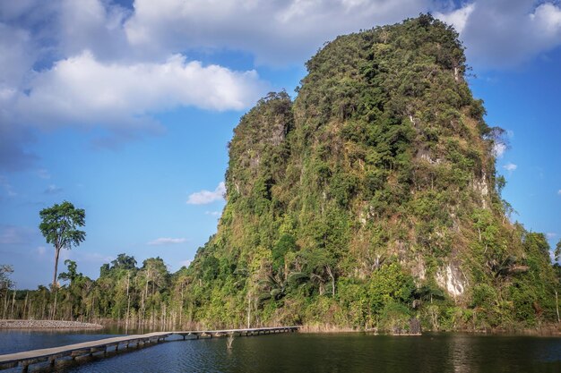 Landscape Mountain in Krabi Thailand