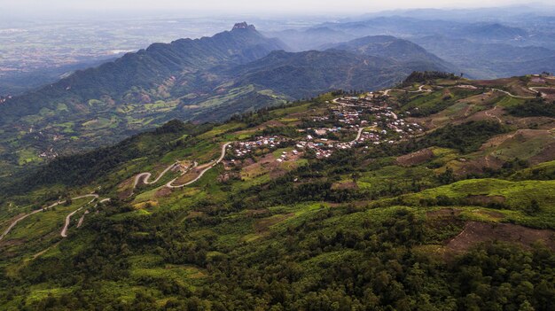 Landscape of Mountain in Thailand 