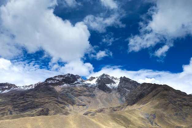 Landscape in mountains Peru