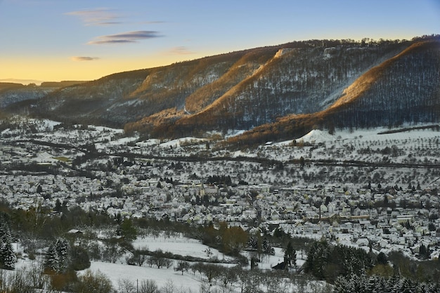 landscape in the mountains