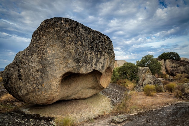 Landscape in the Natural Area of Barruecos. Extremadura. Spain.