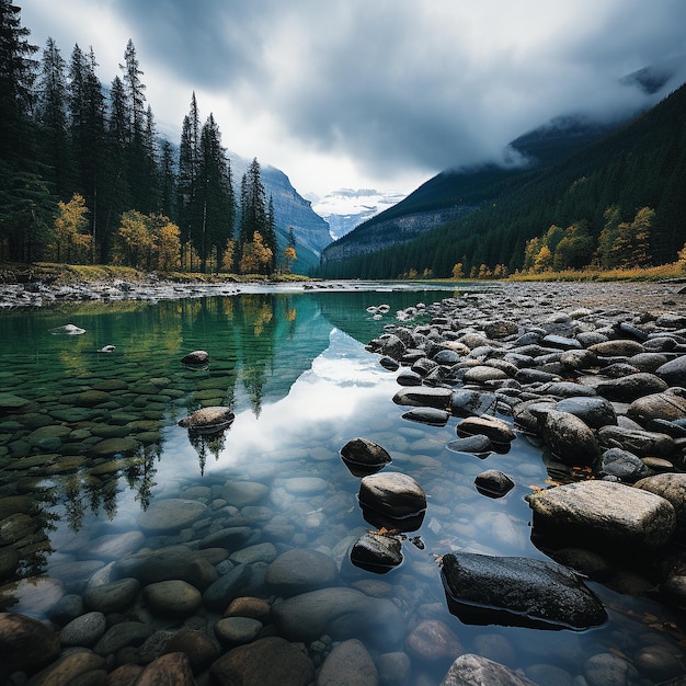 landscape photo lake