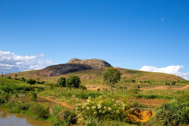 Photo a landscape shot of the island of madagascar