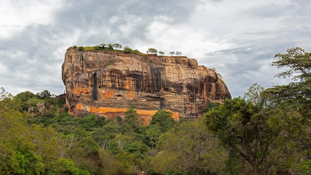 Paesaggio a sigiriya, sri lanka