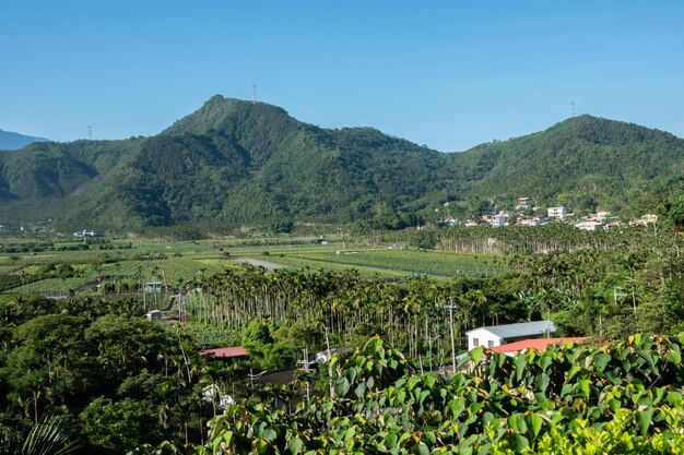 Photo landscape of toushe basin