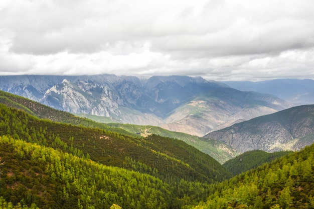 Vista del paesaggio in campagna