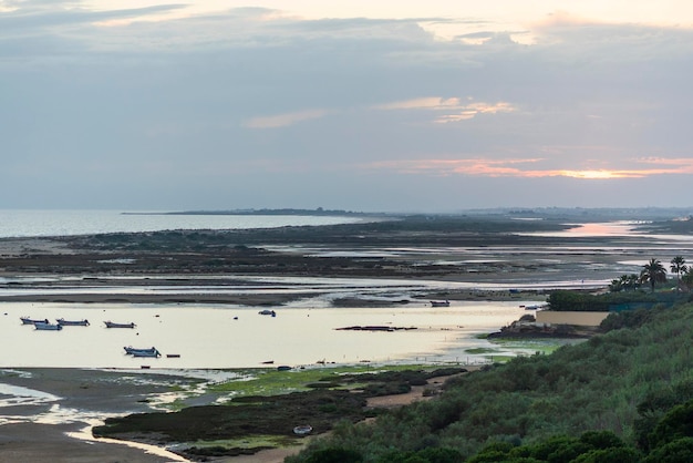 Landscape view from Cacela Velha village