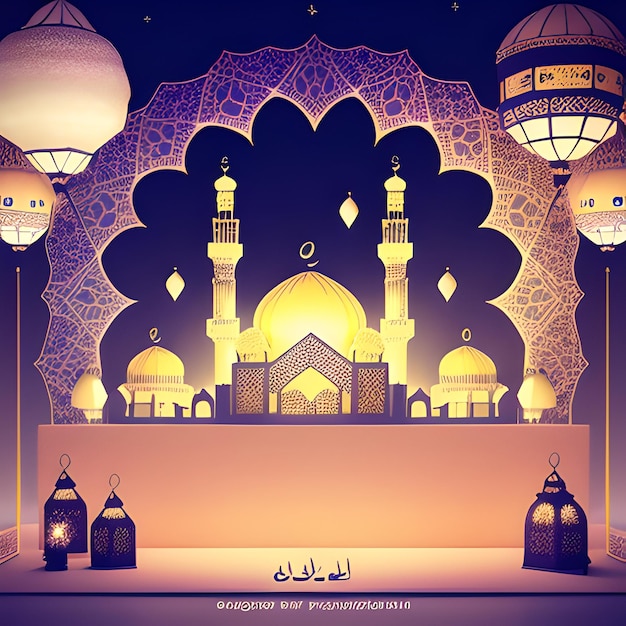 Landscape wallpapers for the month of Ramadan