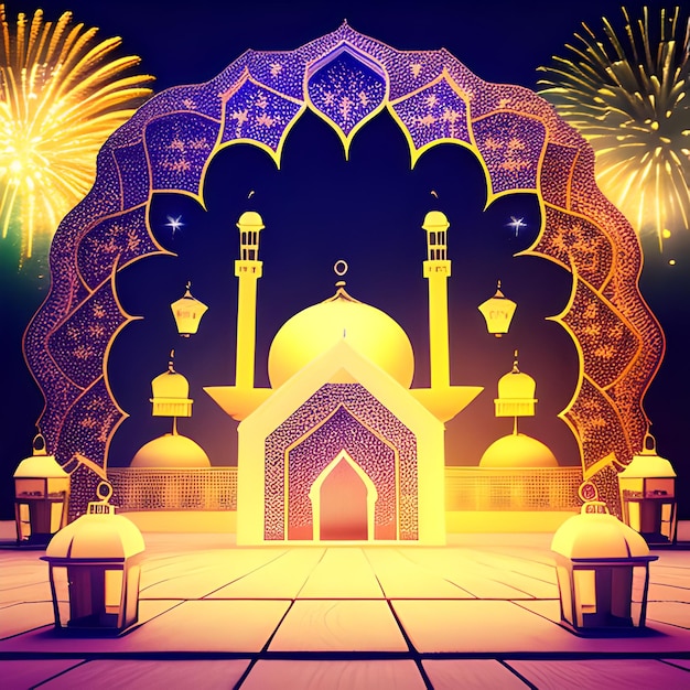 Landscape wallpapers for the month of Ramadan