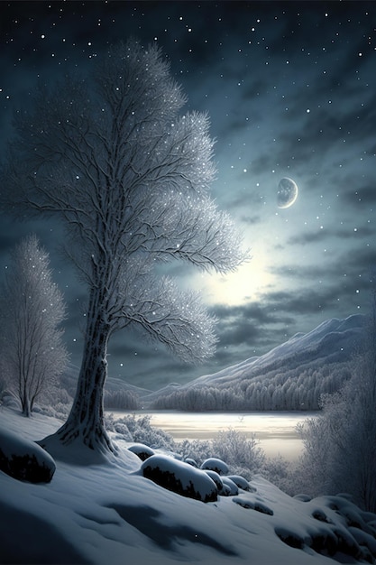 Landscape Winter Wallpaper